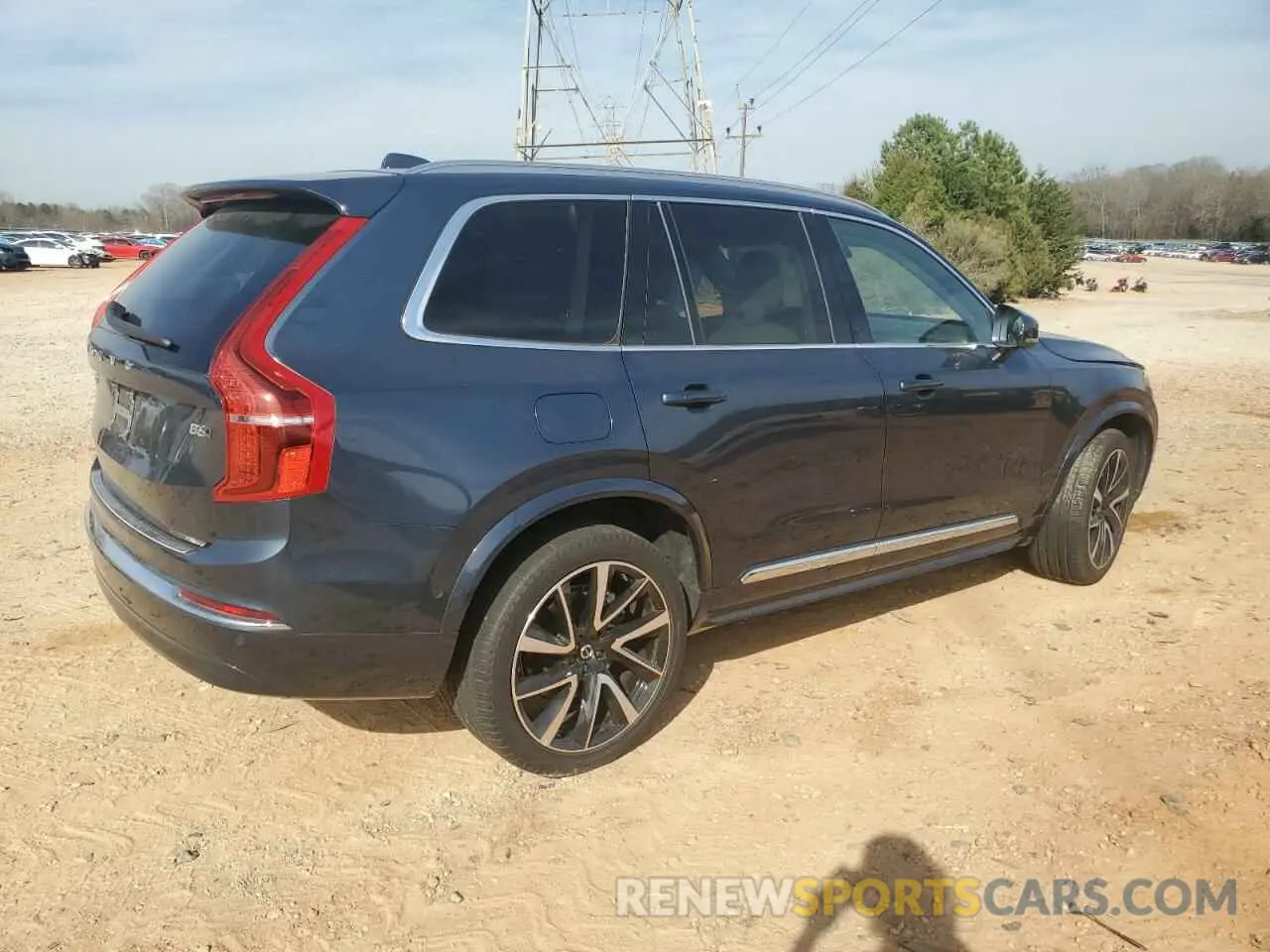 3 fotografías del automóvil dañado YV4062PN0P1907117 VOLVO XC90 PLUS 2023