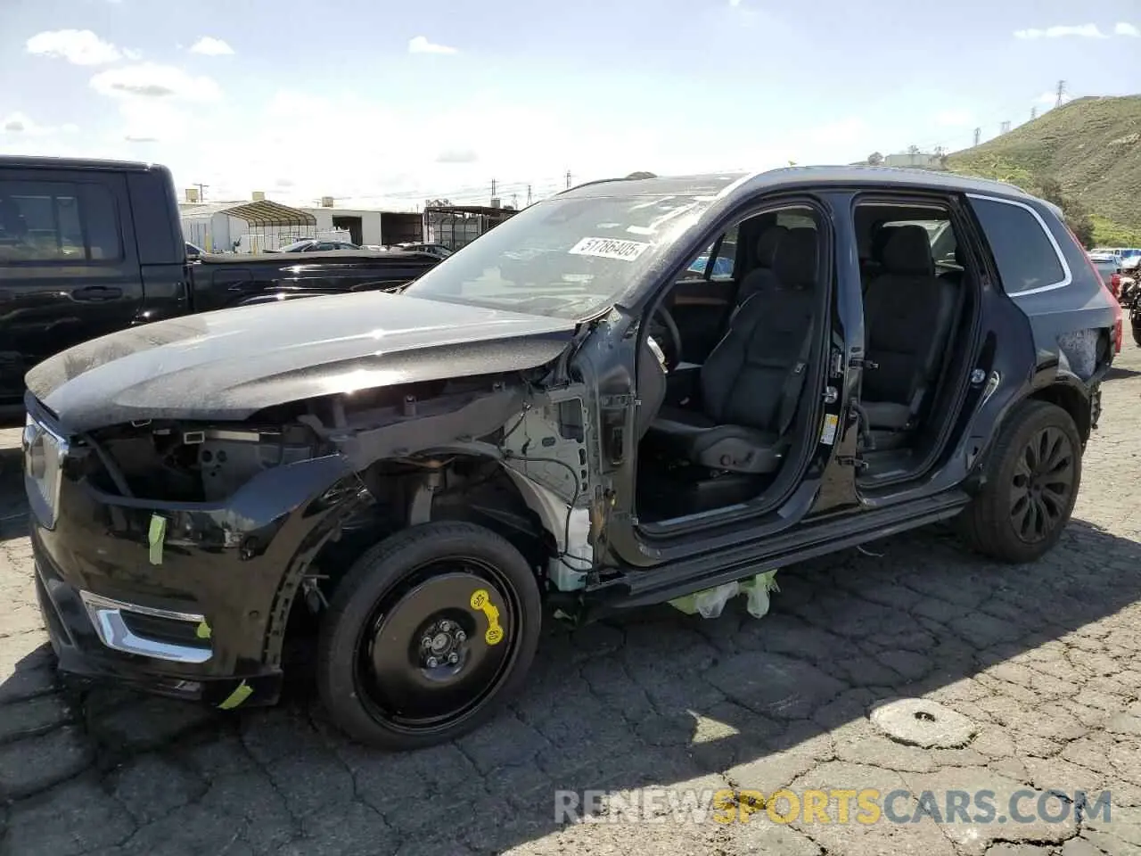 1 fotografías del automóvil dañado YV4L12PNXP1964744 VOLVO XC90 PLUS 2023
