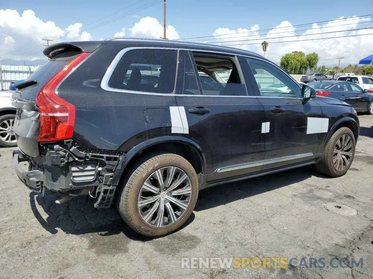 3 fotografías del automóvil dañado YV4L12PNXP1964744 VOLVO XC90 PLUS 2023