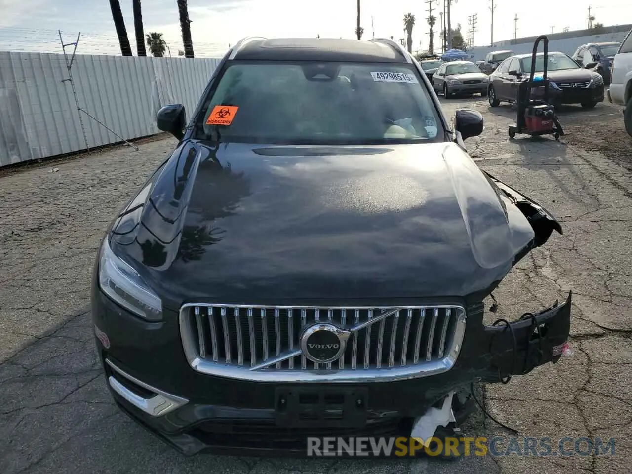 5 fotografías del automóvil dañado YV4H60CE1R1191196 VOLVO XC90 PLUS 2024