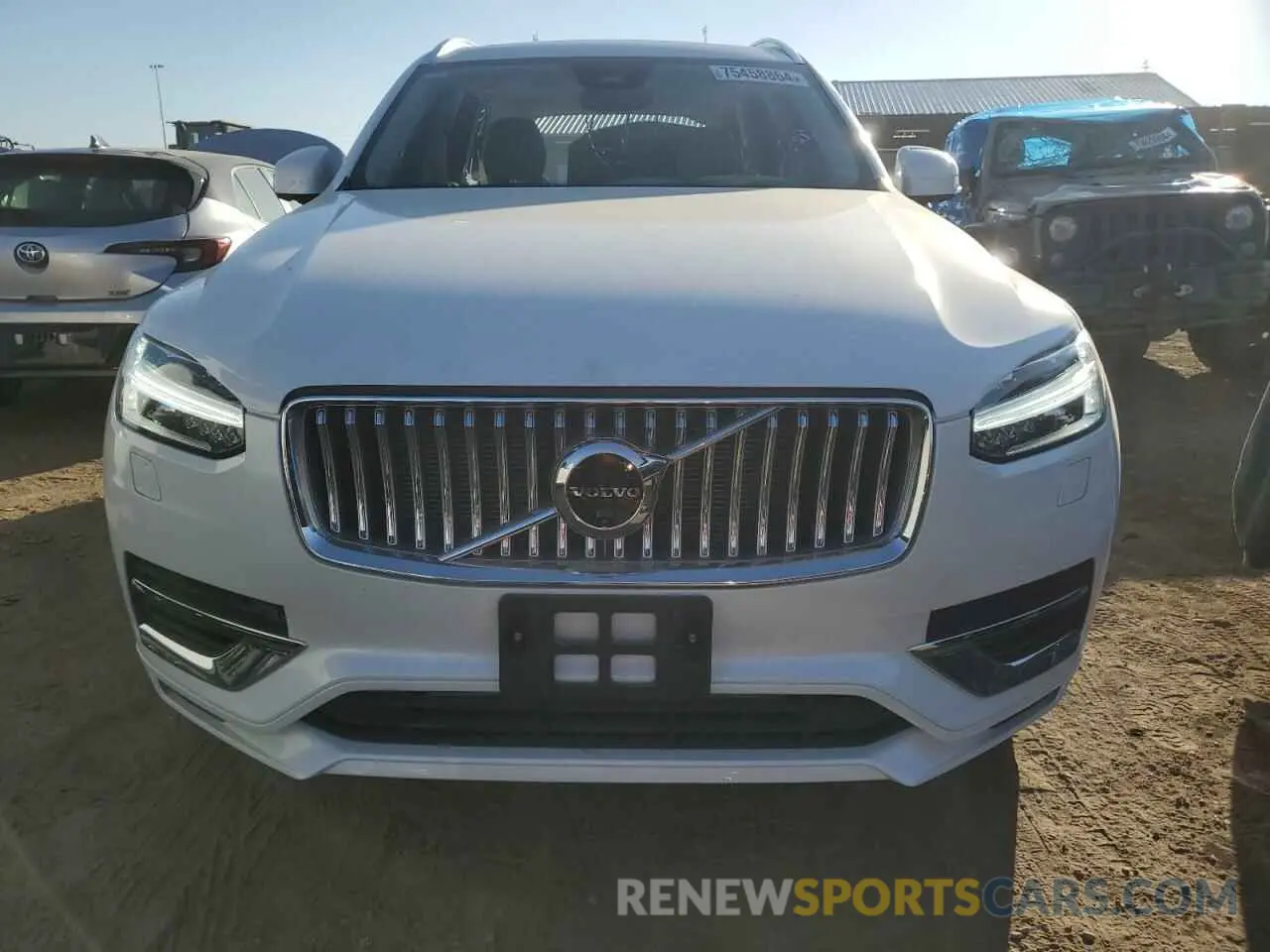 5 fotografías del automóvil dañado YV4H60LE6R1209420 VOLVO XC90 PLUS 2024