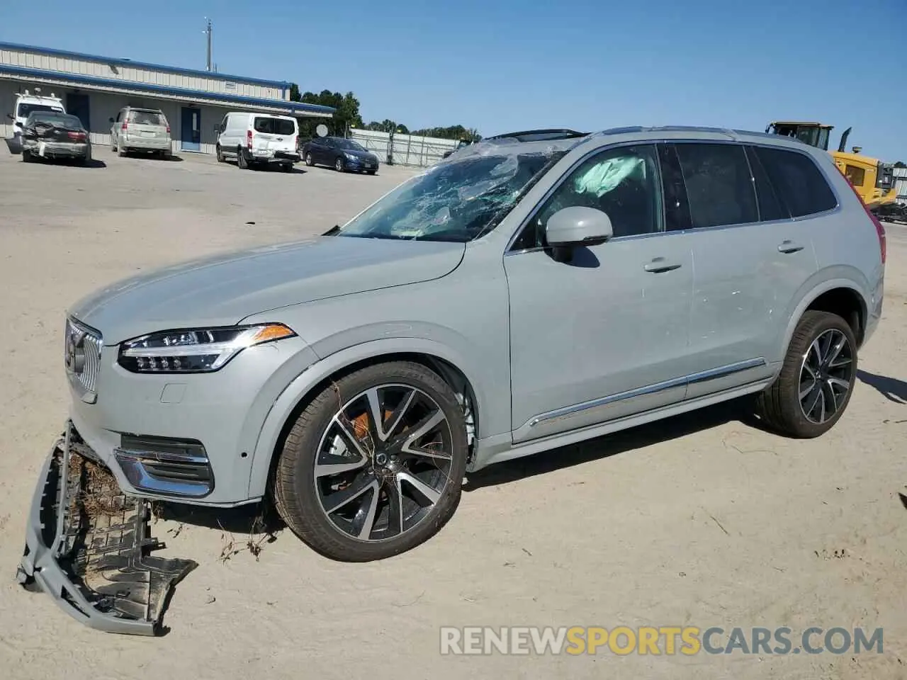 1 fotografías del automóvil dañado YV4L12PEXR1236571 VOLVO XC90 PLUS 2024