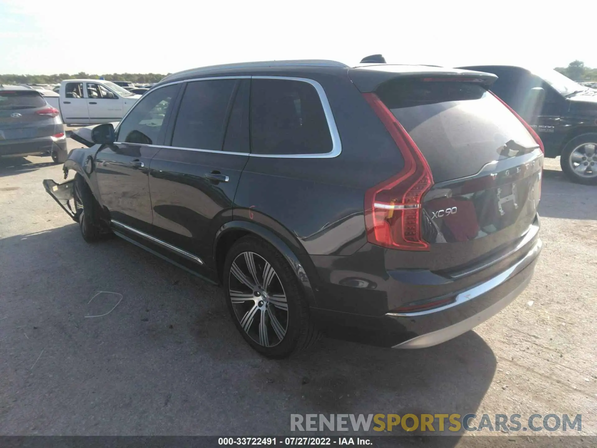 3 fotografías del automóvil dañado YV4BR0CL5N1776501 VOLVO XC90 RECHARGE 2022