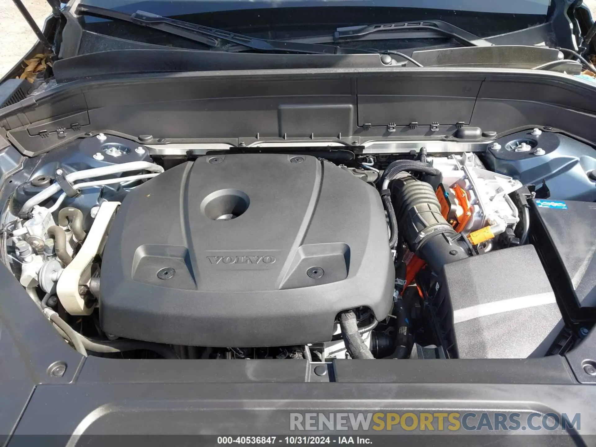 10 fotografías del automóvil dañado YV4BR0CL7M1765112 VOLVO XC90 RECHARGE PLUG-IN HYBRID 2021