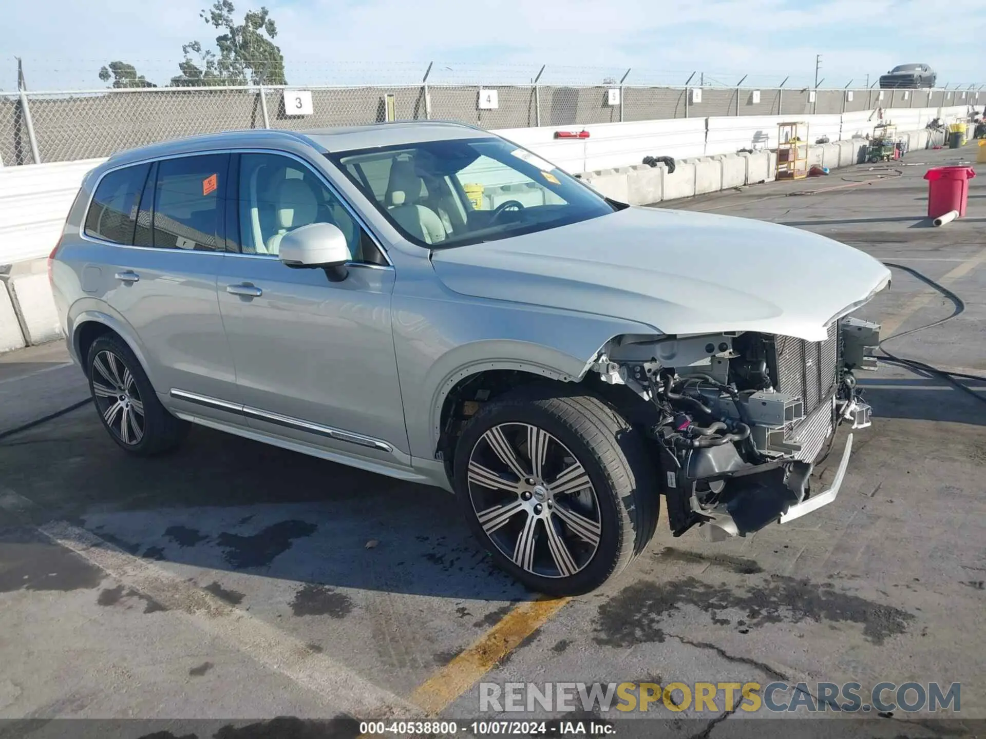 1 fotografías del automóvil dañado YV4BR0CL7N1814892 VOLVO XC90 RECHARGE PLUG-IN HYBRID 2022