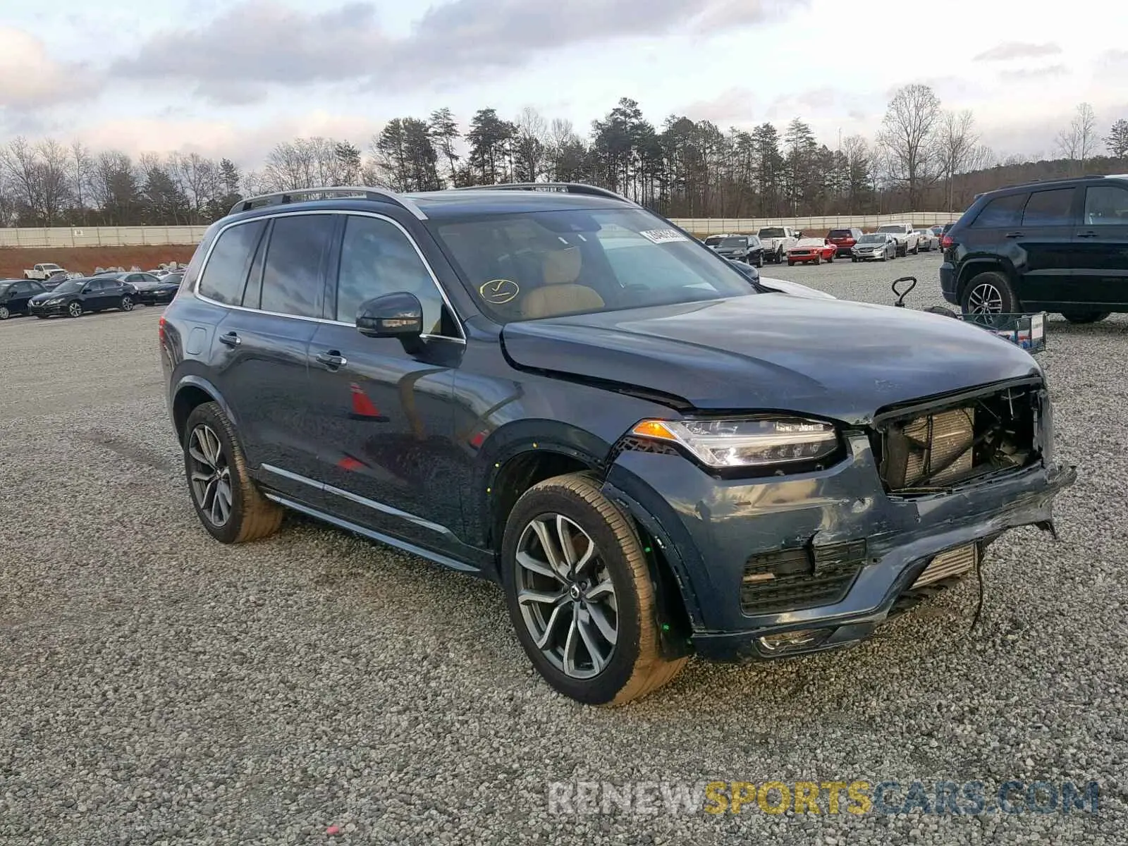 1 fotografías del automóvil dañado YV4A22PK1K1417185 VOLVO XC90 T6 2019