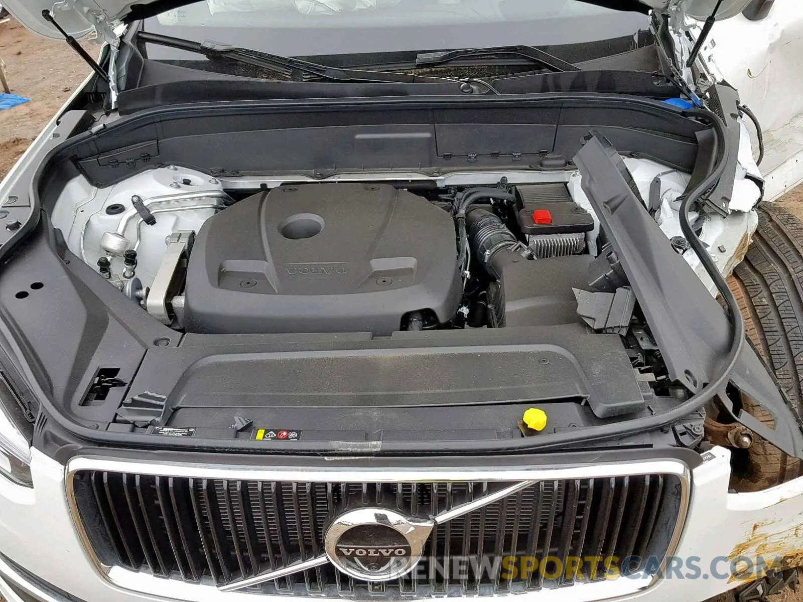 7 fotografías del automóvil dañado YV4A22PK1K1457864 VOLVO XC90 T6 2019