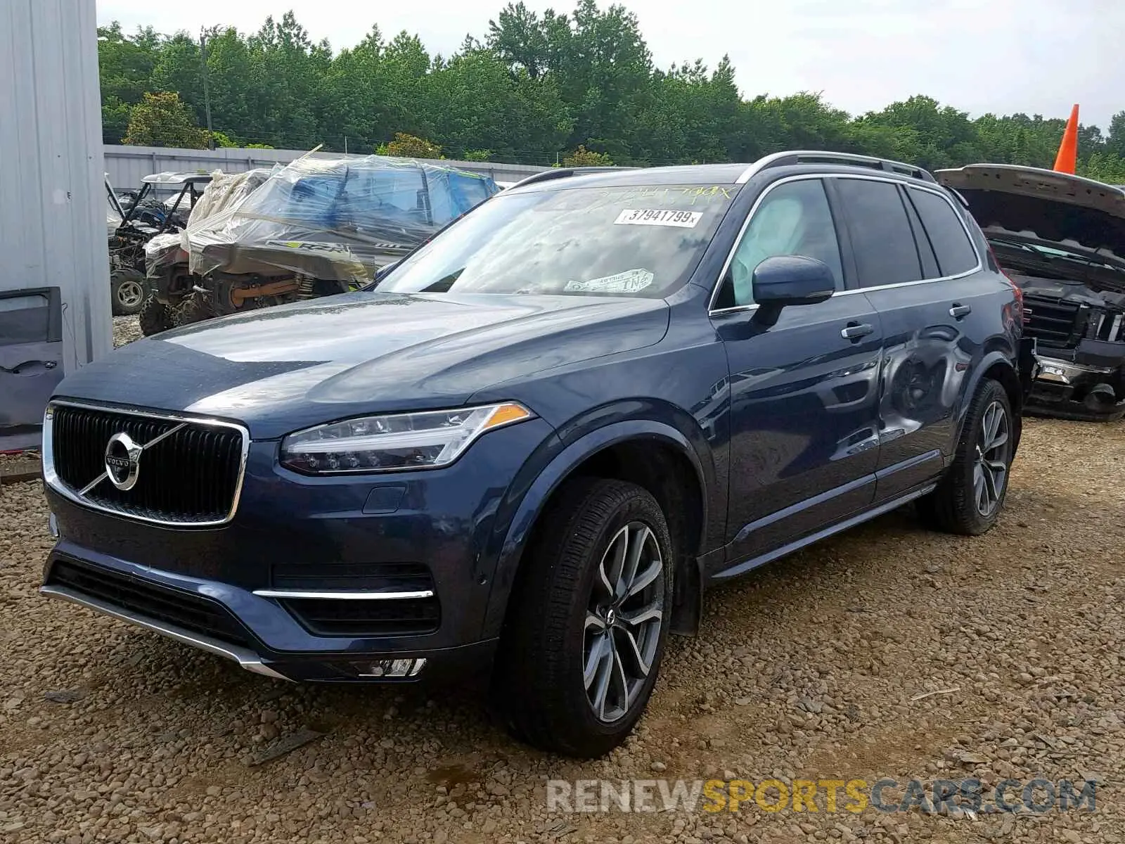 2 fotografías del automóvil dañado YV4A22PK3K1421853 VOLVO XC90 T6 2019