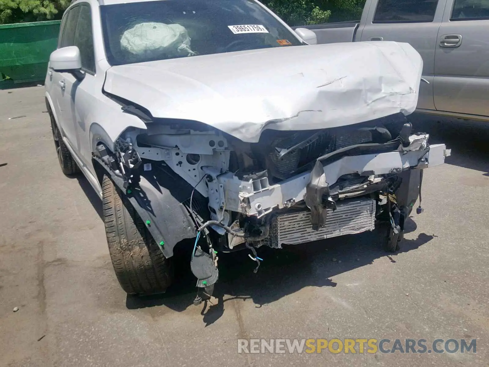 9 fotografías del automóvil dañado YV4A22PK8K1423713 VOLVO XC90 T6 2019
