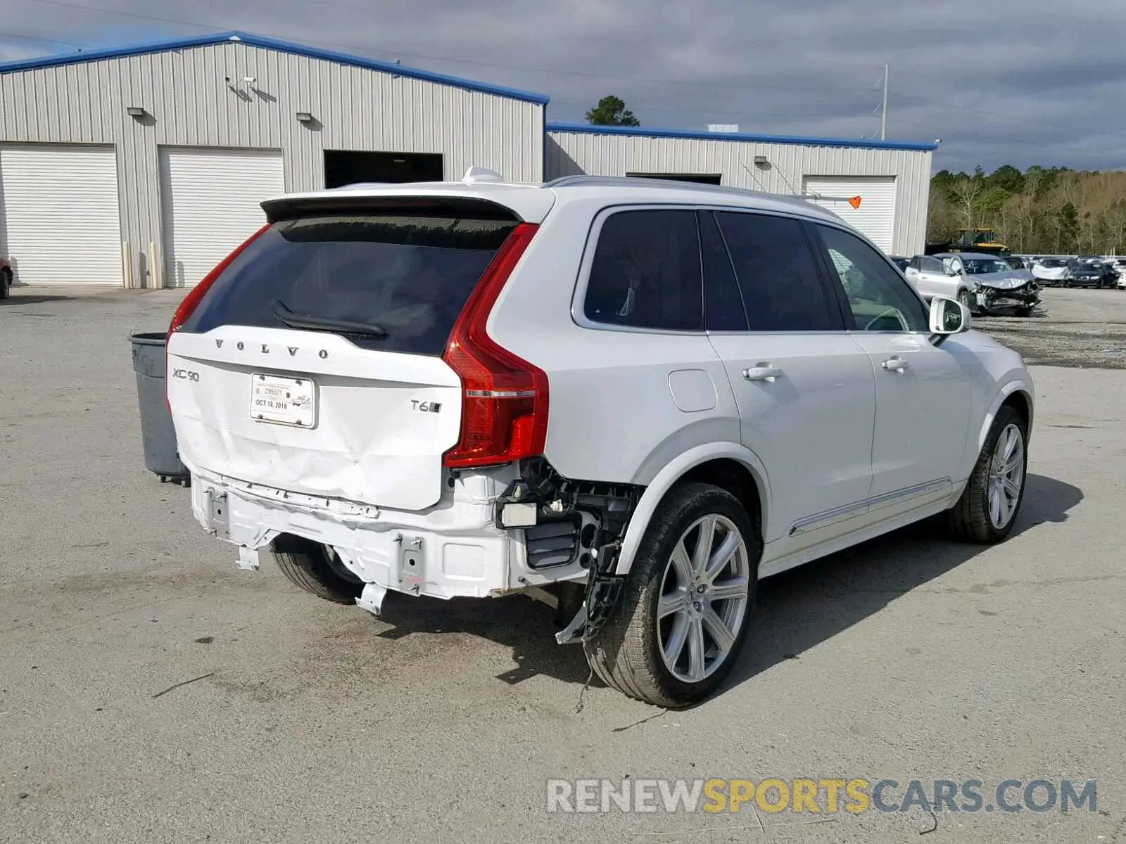 4 fotografías del automóvil dañado YV4A22PL1K1429409 VOLVO XC90 T6 2019