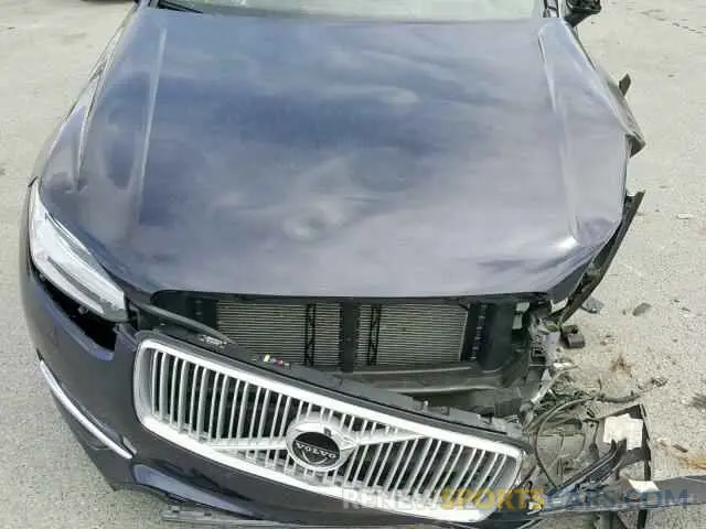 7 fotografías del automóvil dañado YV4A22PLXK1421101 VOLVO XC90 T6 2019