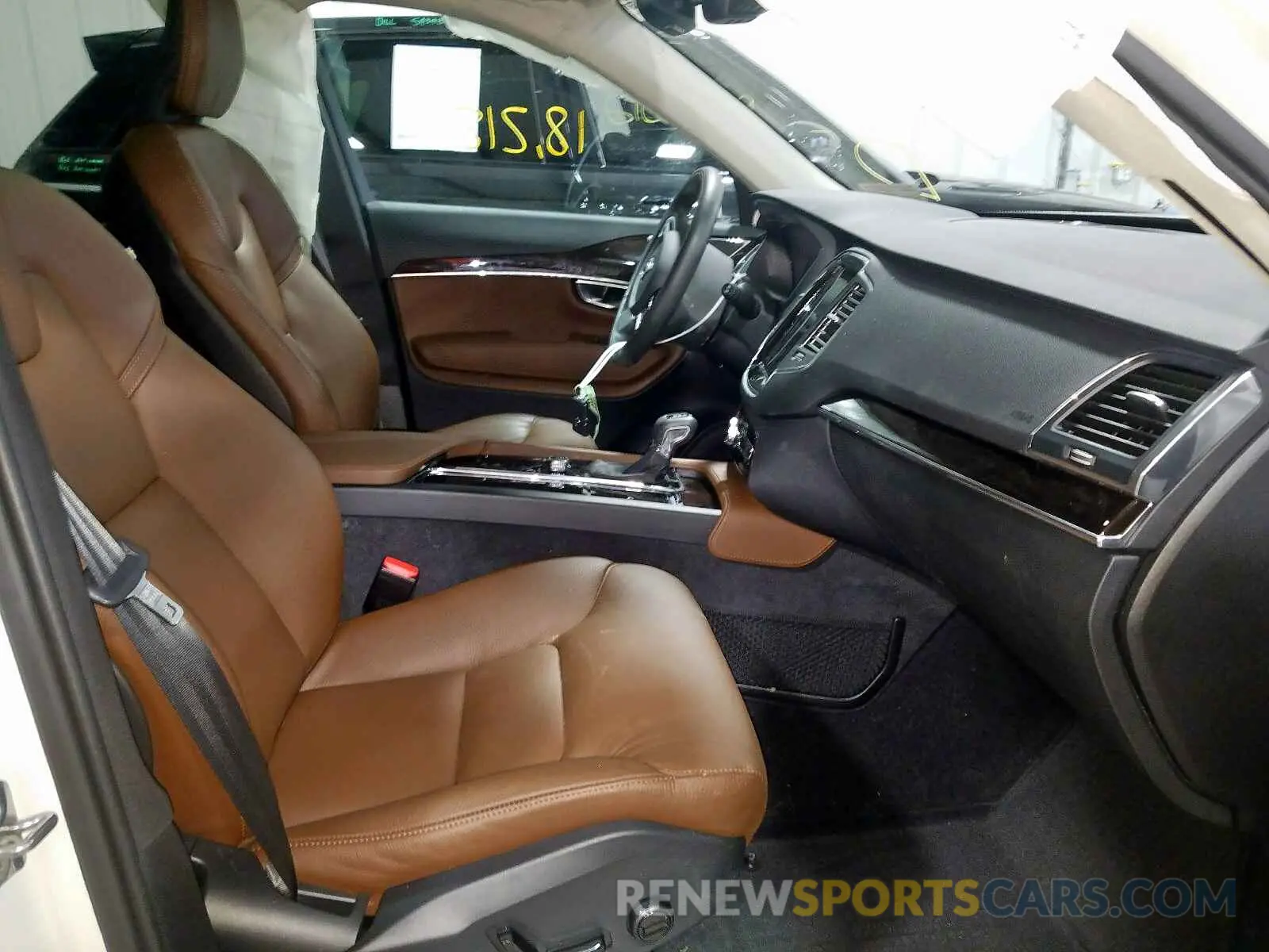 5 fotografías del automóvil dañado YV4A22PK3K1500309 VOLVO XC90 T6 MO 2019