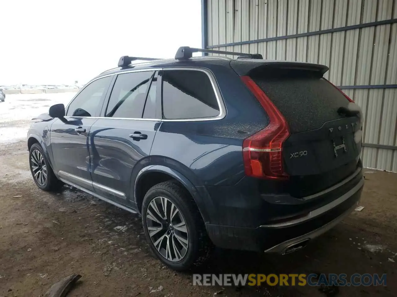 2 fotografías del automóvil dañado YV4BR00K7M1756163 VOLVO XC90 T8 RE 2021