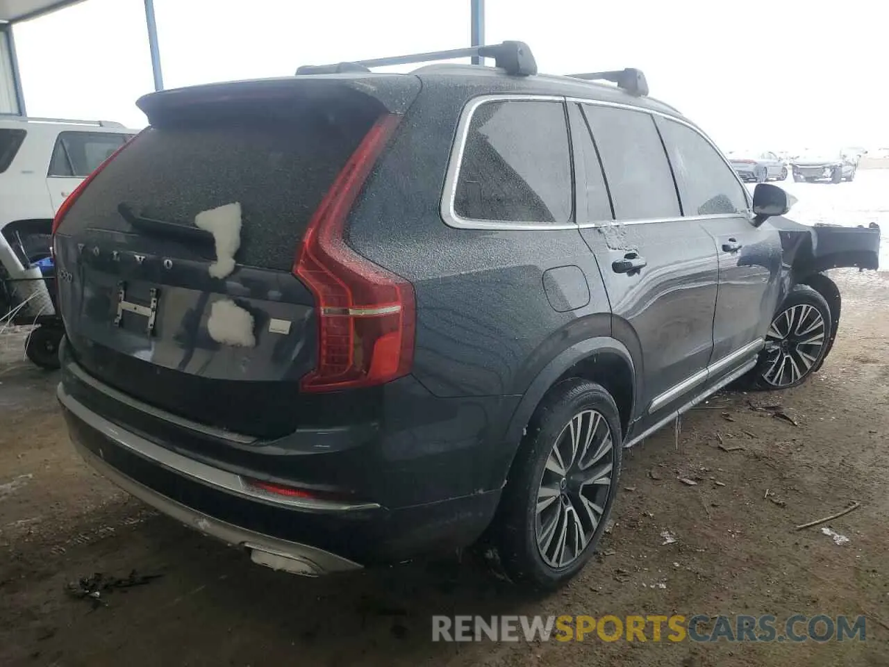 3 fotografías del automóvil dañado YV4BR00K7M1756163 VOLVO XC90 T8 RE 2021
