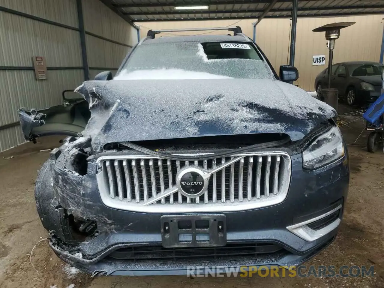 5 fotografías del automóvil dañado YV4BR00K7M1756163 VOLVO XC90 T8 RE 2021