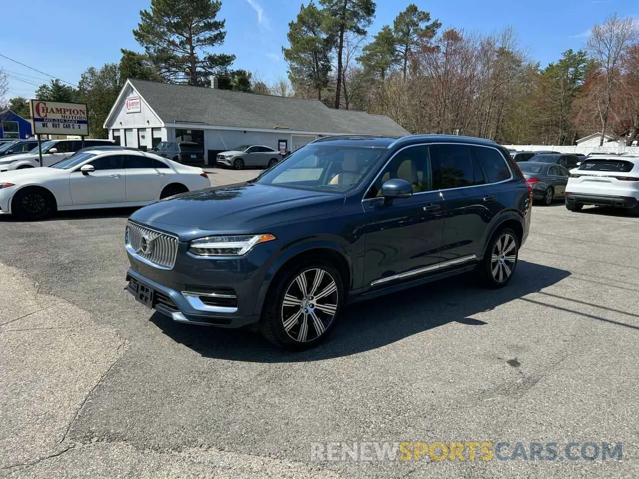 2 fotografías del automóvil dañado YV4BR0CL8M1708756 VOLVO XC90 T8 RE 2021