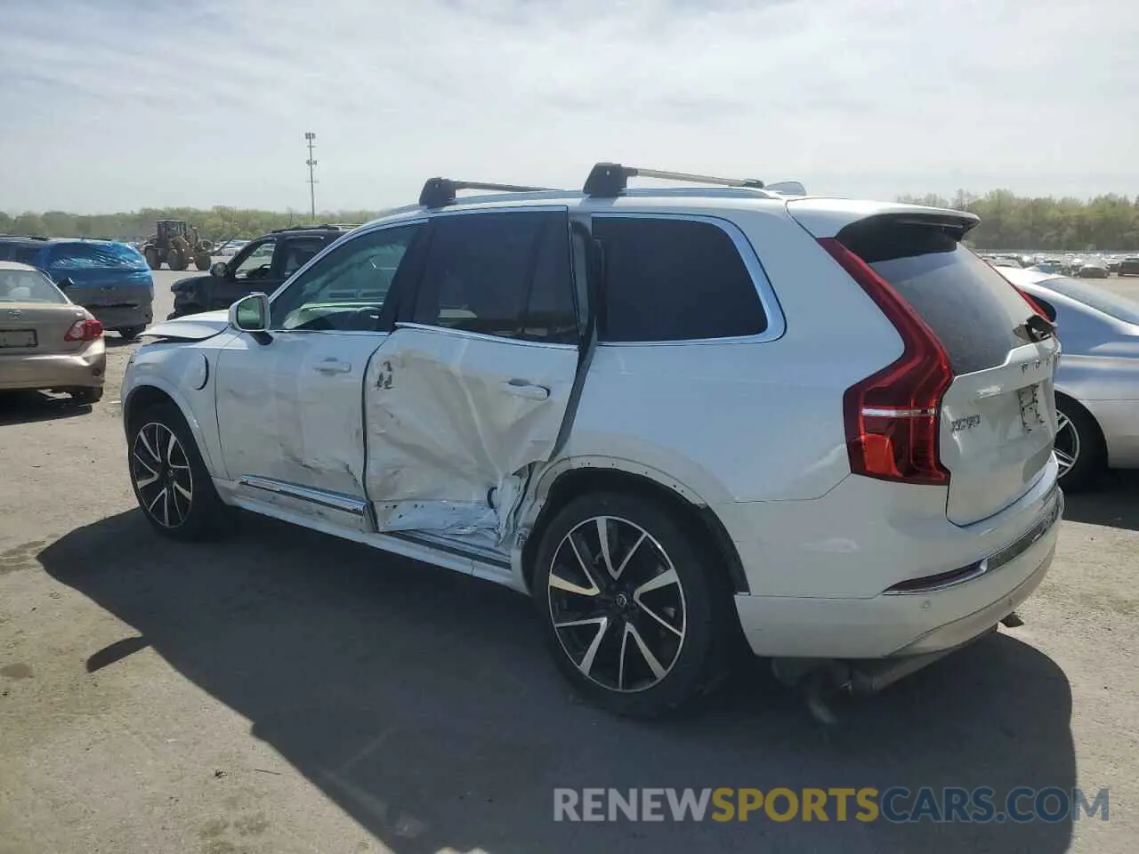 2 fotografías del automóvil dañado YV4BR00Z0N1809509 VOLVO XC90 T8 RE 2022