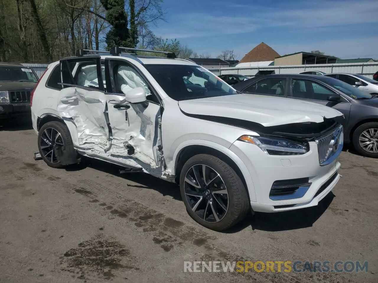 4 fotografías del automóvil dañado YV4BR00Z0N1809509 VOLVO XC90 T8 RE 2022