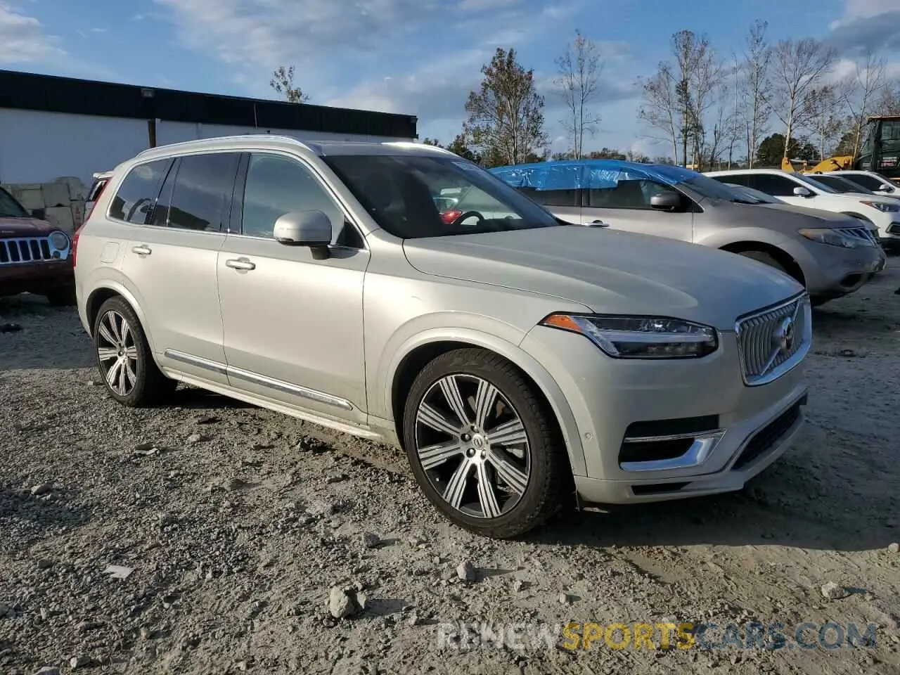 4 fotografías del automóvil dañado YV4BR0CL7N1815671 VOLVO XC90 T8 RE 2022
