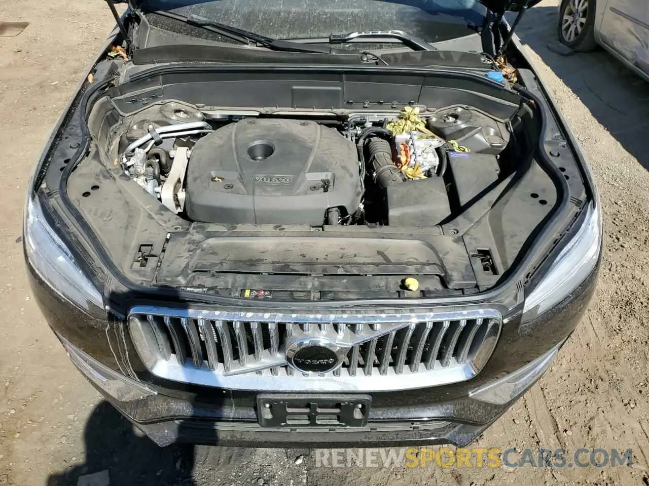 12 fotografías del automóvil dañado YV4BR0CL8N1812813 VOLVO XC90 T8 RE 2022