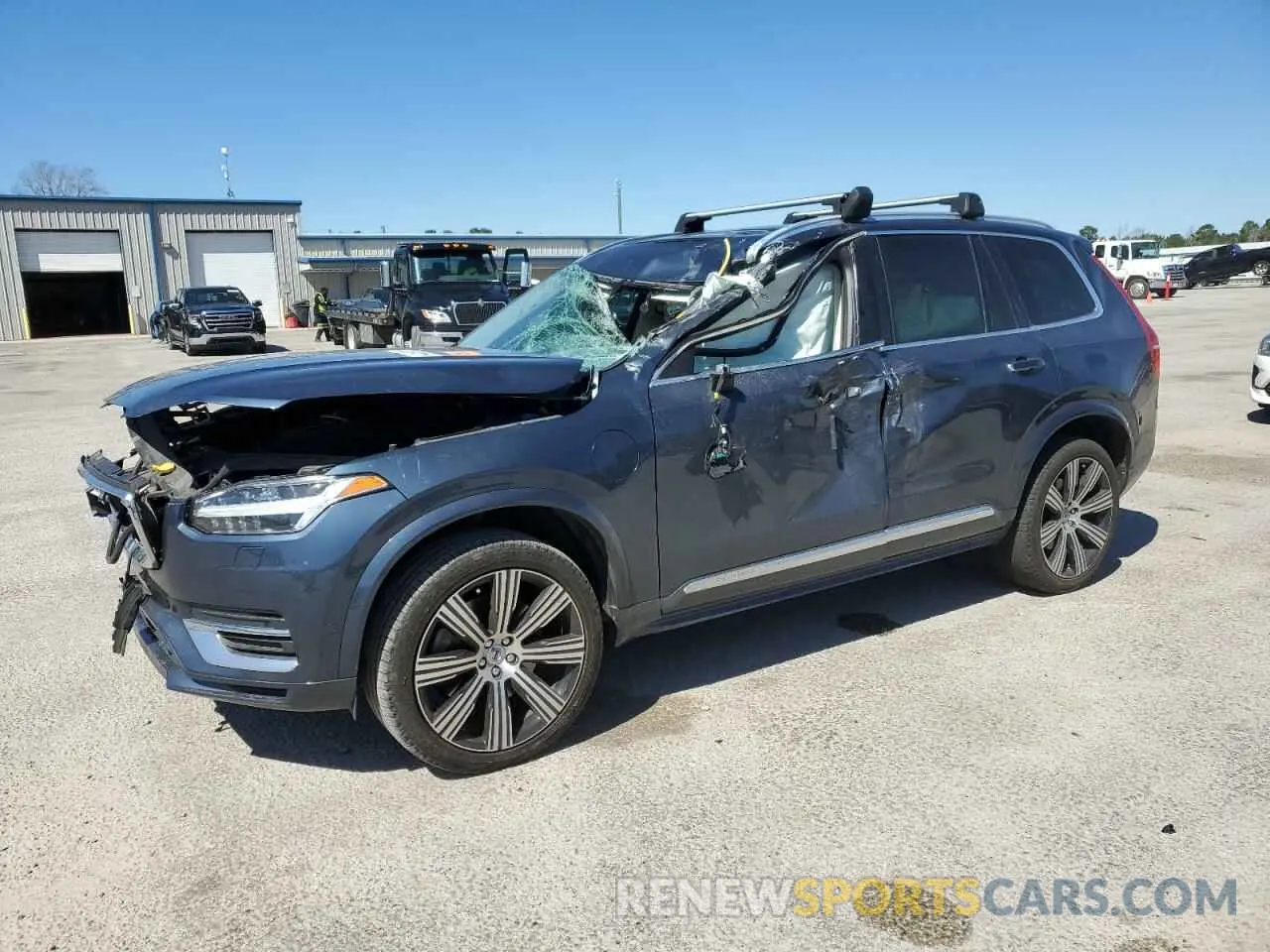 1 fotografías del automóvil dañado YV4BR0CL9N1787601 VOLVO XC90 T8 RE 2022