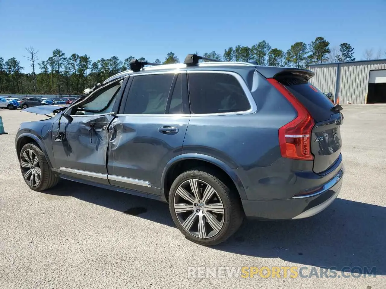 2 fotografías del automóvil dañado YV4BR0CL9N1787601 VOLVO XC90 T8 RE 2022