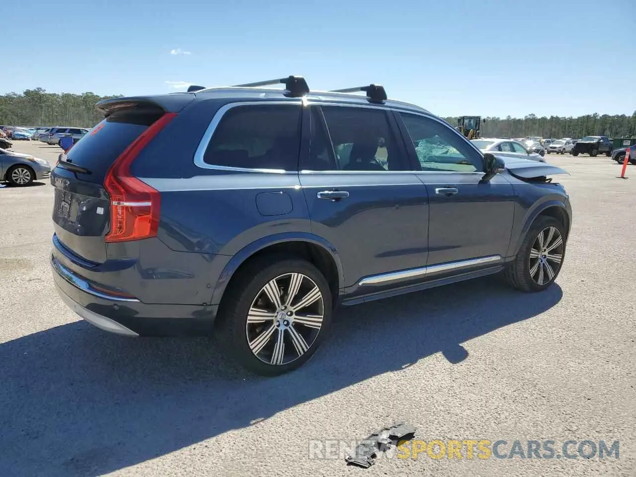 3 fotografías del automóvil dañado YV4BR0CL9N1787601 VOLVO XC90 T8 RE 2022