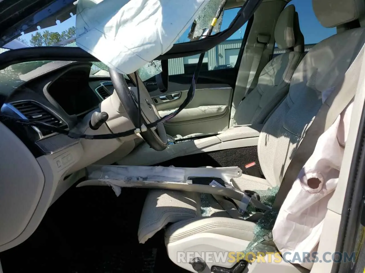 7 fotografías del automóvil dañado YV4BR0CL9N1787601 VOLVO XC90 T8 RE 2022