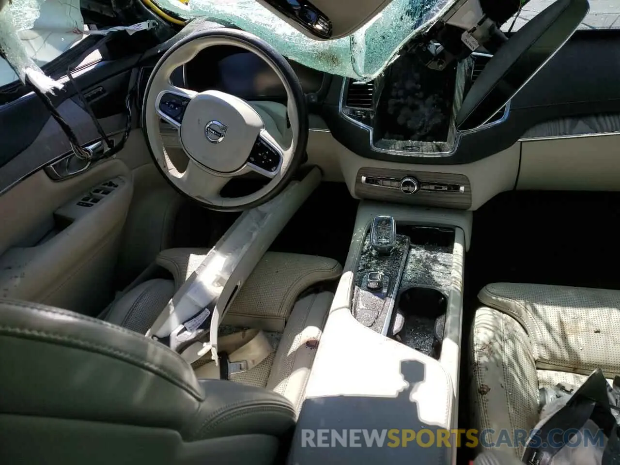 8 fotografías del automóvil dañado YV4BR0CL9N1787601 VOLVO XC90 T8 RE 2022