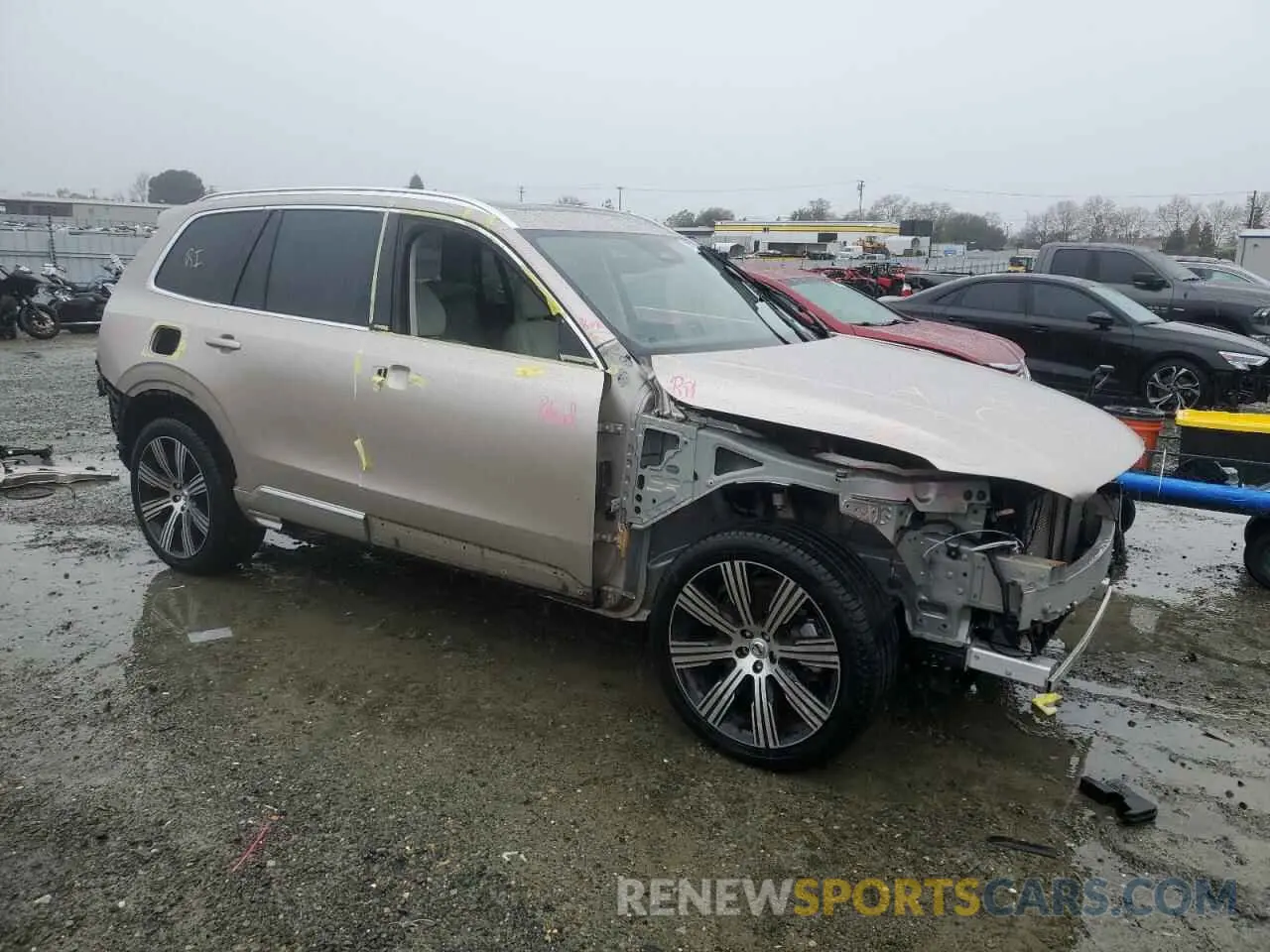 4 fotografías del automóvil dañado YV4062PA1P1958154 VOLVO XC90 ULTIM 2023