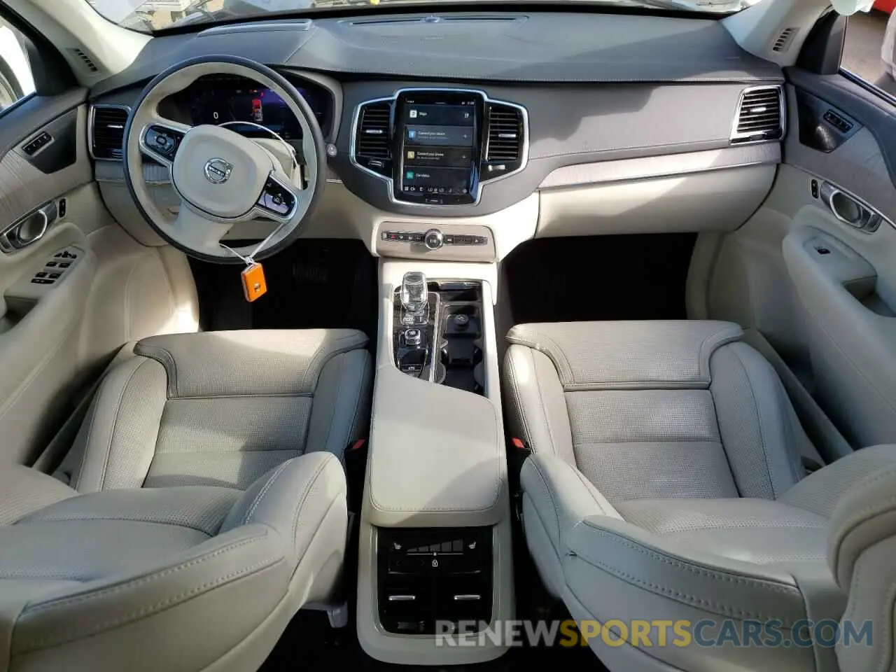 8 fotografías del automóvil dañado YV4H60CA8P1918117 VOLVO XC90 ULTIM 2023