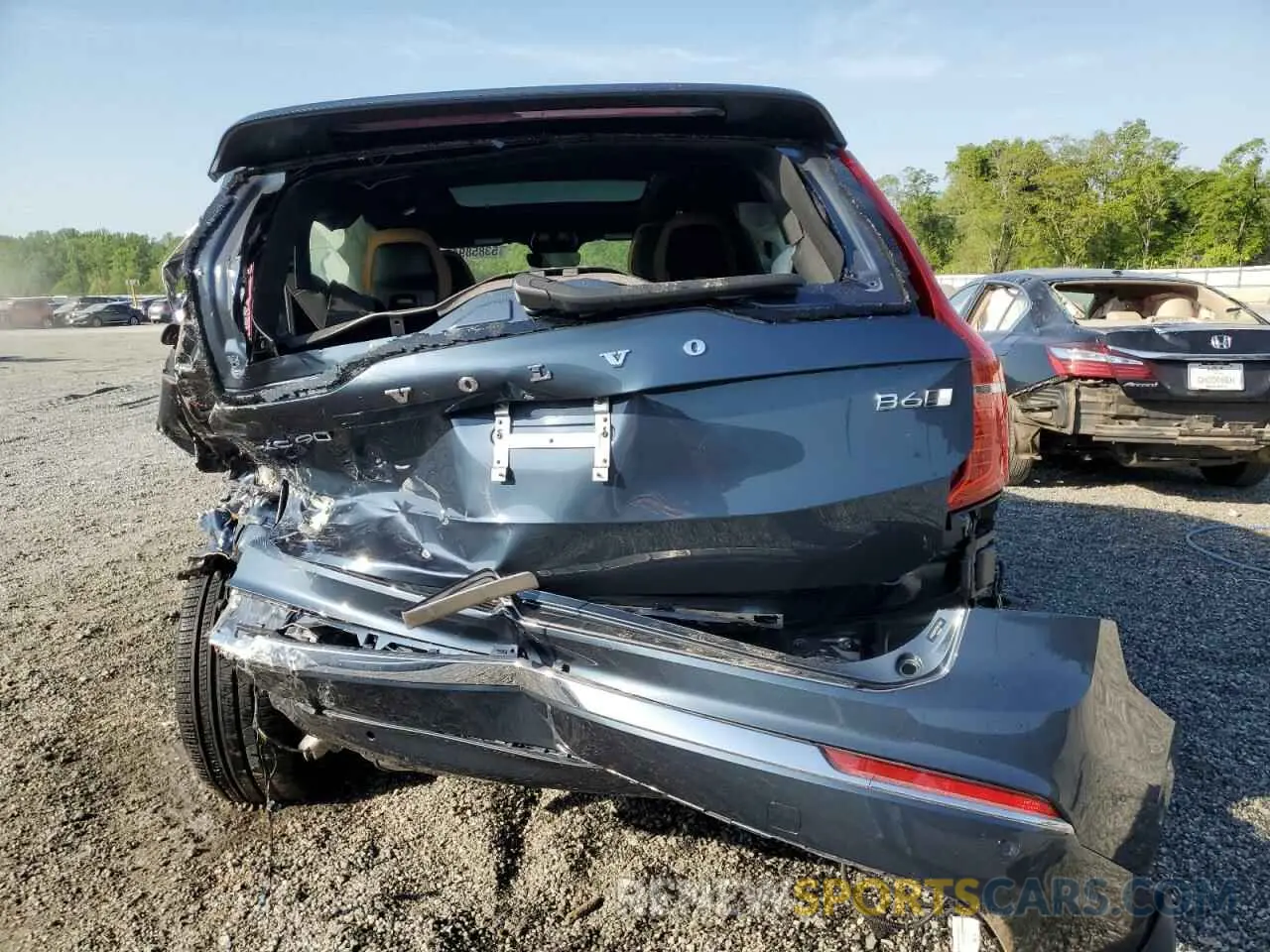 6 fotografías del automóvil dañado YV4062PF7R1241093 VOLVO XC90 ULTIM 2024