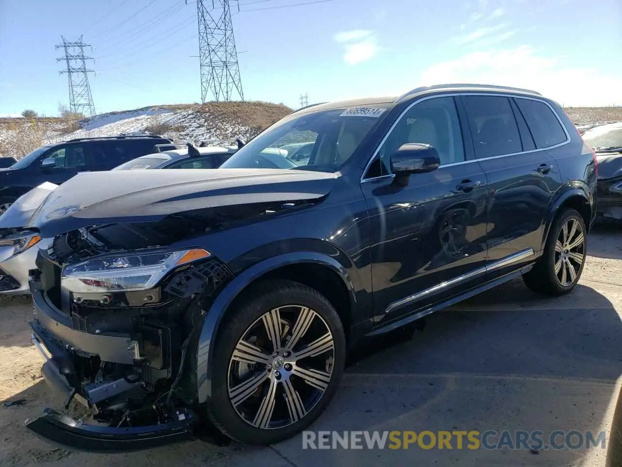 1 fotografías del automóvil dañado YV4062JF6S1291143 VOLVO XC90 ULTRA 2025