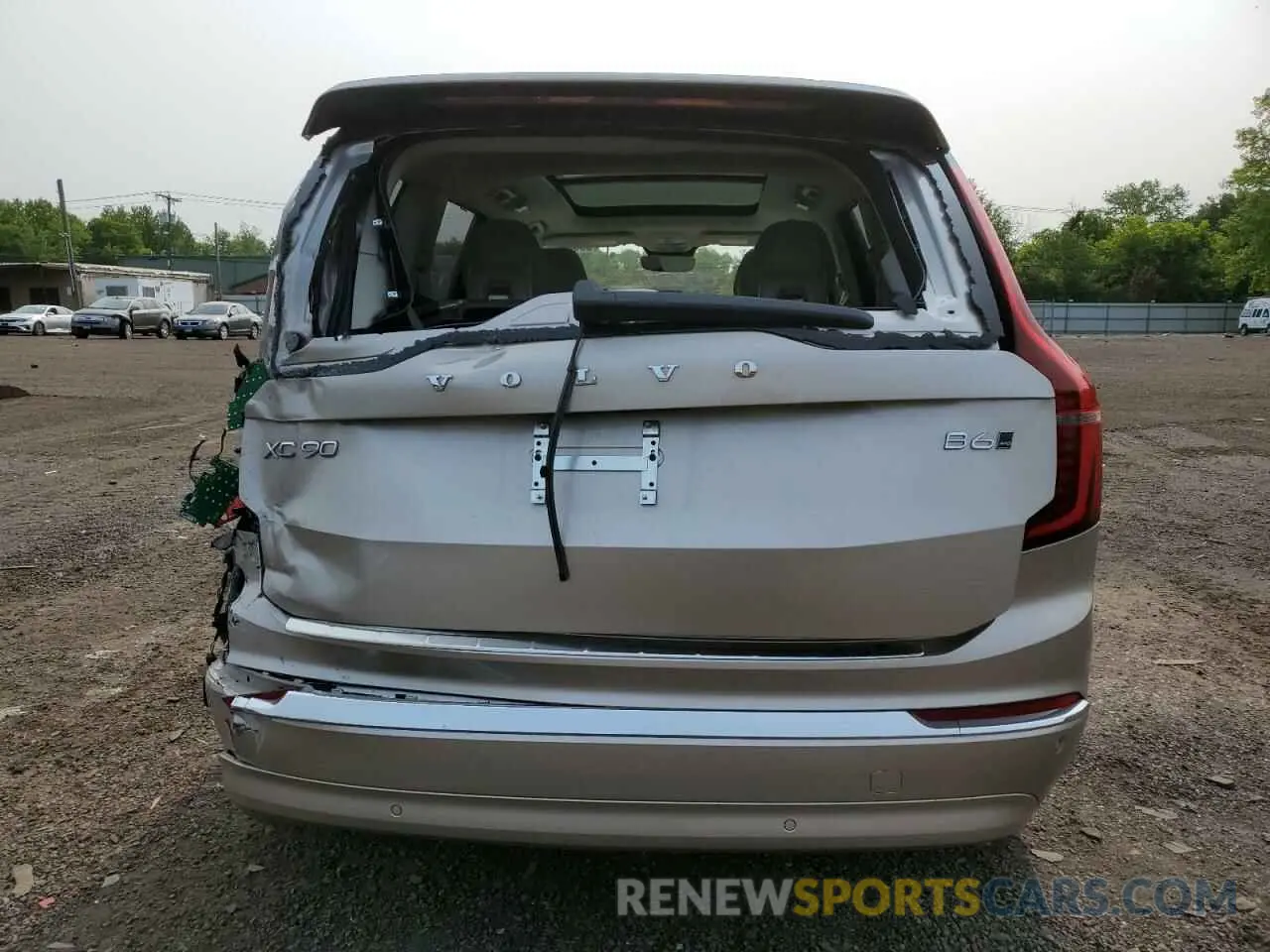 6 fotografías del automóvil dañado YV4062PG2S1370809 VOLVO XC90 ULTRA 2025
