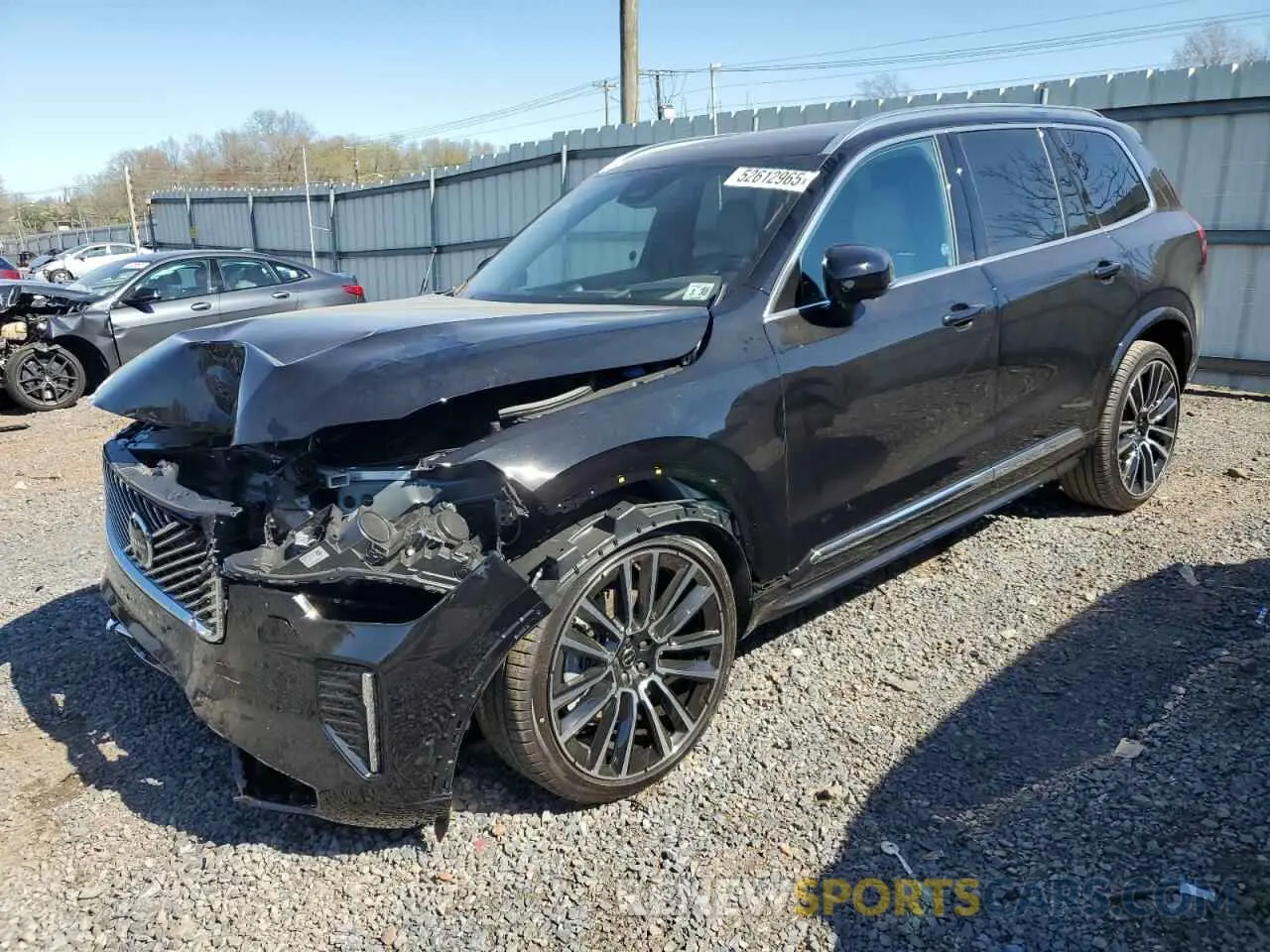 1 fotografías del automóvil dañado YV4062PGXS1375711 VOLVO XC90 ULTRA 2025