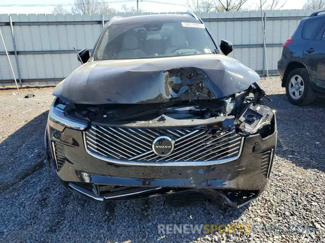 5 fotografías del automóvil dañado YV4062PGXS1375711 VOLVO XC90 ULTRA 2025
