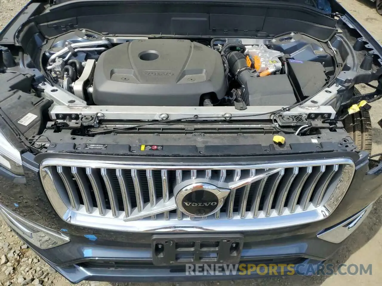 12 fotografías del automóvil dañado YV4H60PF3S1335792 VOLVO XC90 ULTRA 2025