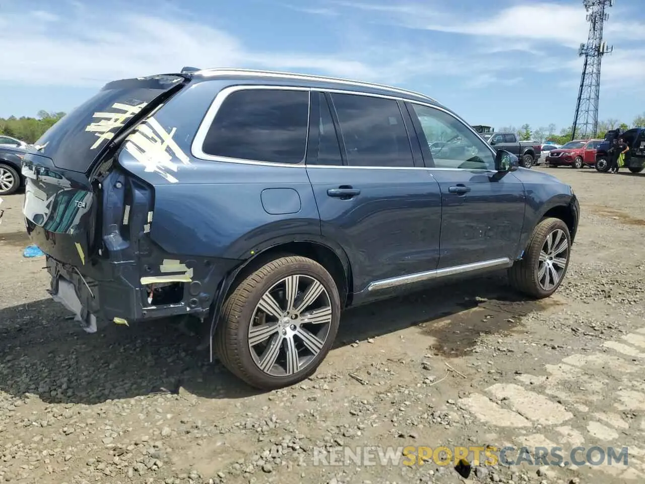 3 fotografías del automóvil dañado YV4H60PF3S1335792 VOLVO XC90 ULTRA 2025