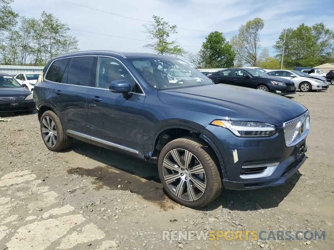 4 fotografías del automóvil dañado YV4H60PF3S1335792 VOLVO XC90 ULTRA 2025